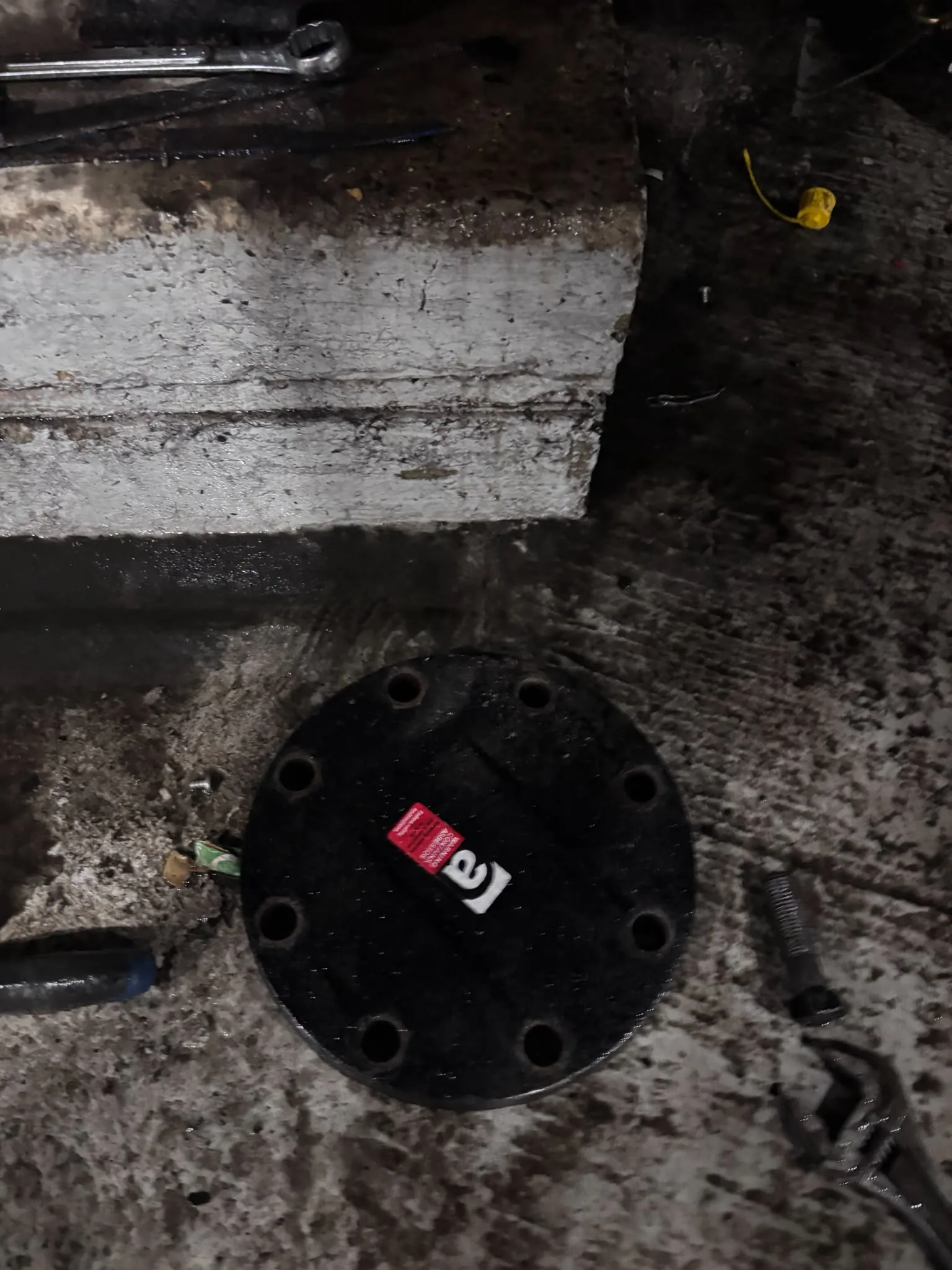 Artex scraping from a concrete ceiling during Sydenham refurbishment